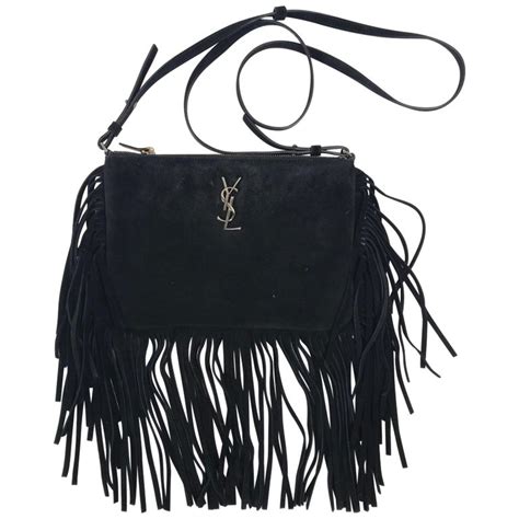 ysl crossbody cream|YSL suede crossbody.